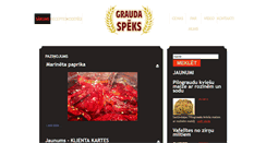 Desktop Screenshot of graudaspeks.lv
